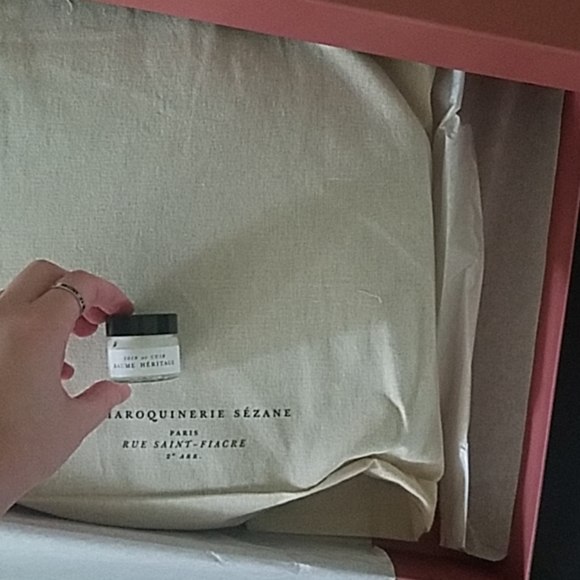 Sezane Large Nicole bag Burgundy - Picture 5 of 7